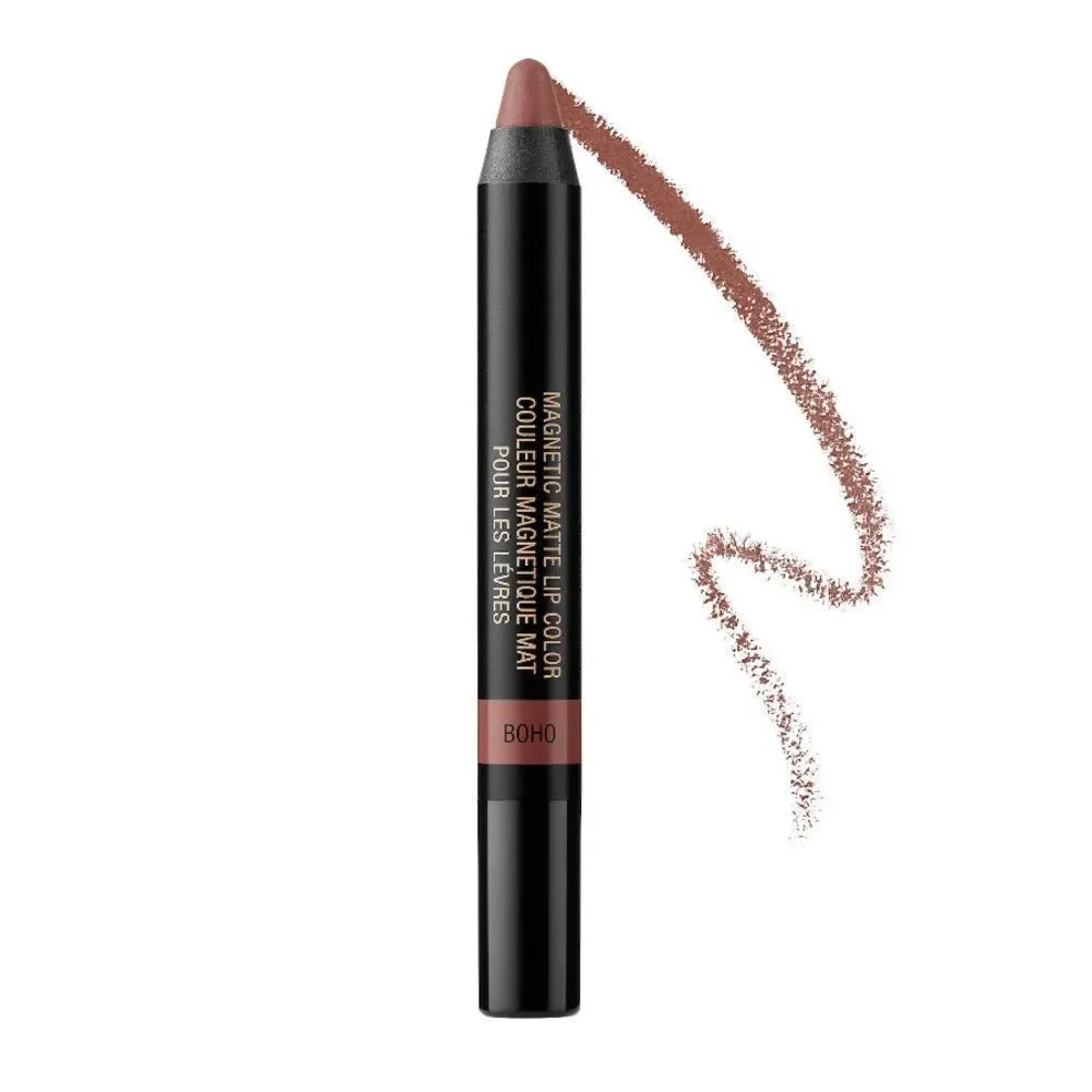 Nudestix Magnetic Matte Lip Color in Boho Lip Liner Lipstick Crayon